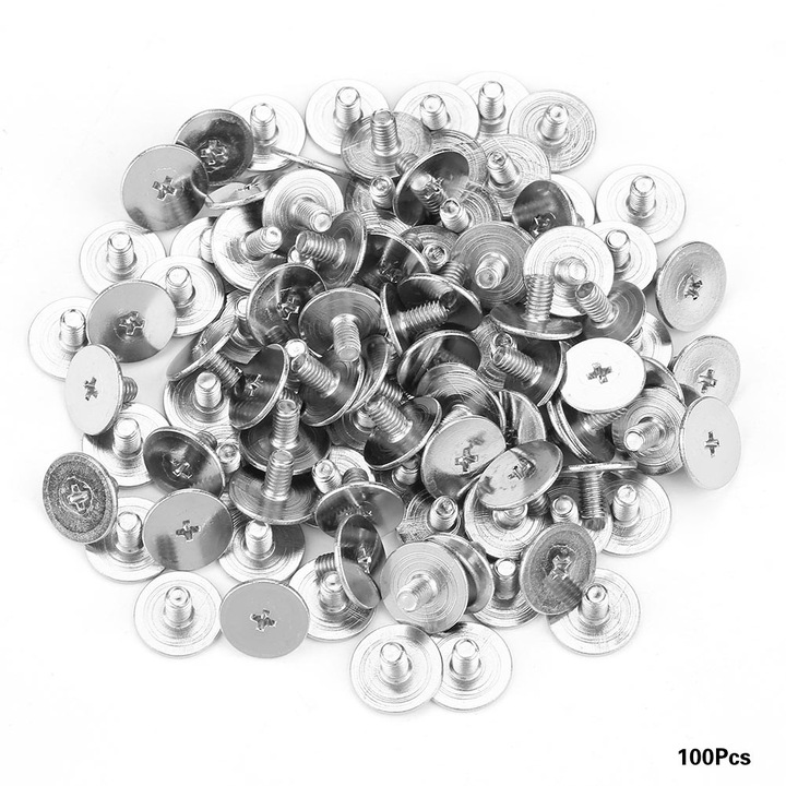 100 buc. suruburi cu cap plat M3 din otel carbon Piese de reparatie a masinilor M3 * 5 * 10