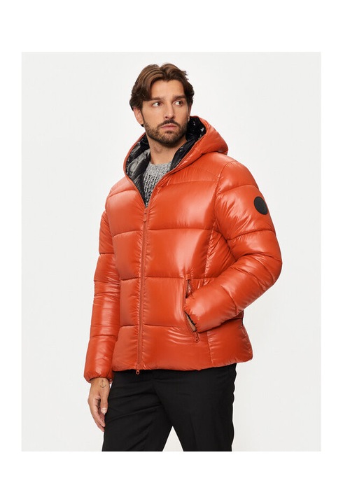 Мъжко яке, Save The Duck, 304215469, Найлон, Оранжев, Оранжев