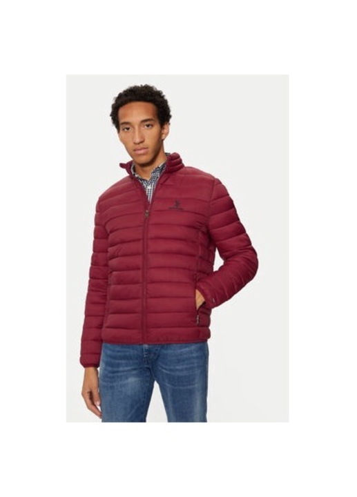 Geaca barbati, U.S. Polo Assn., 304798085, Nylon, Negru, Negru