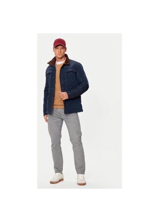 Geaca barbati, U.S. Polo Assn., 304798030, Poliester, Albastru, Albastru, S