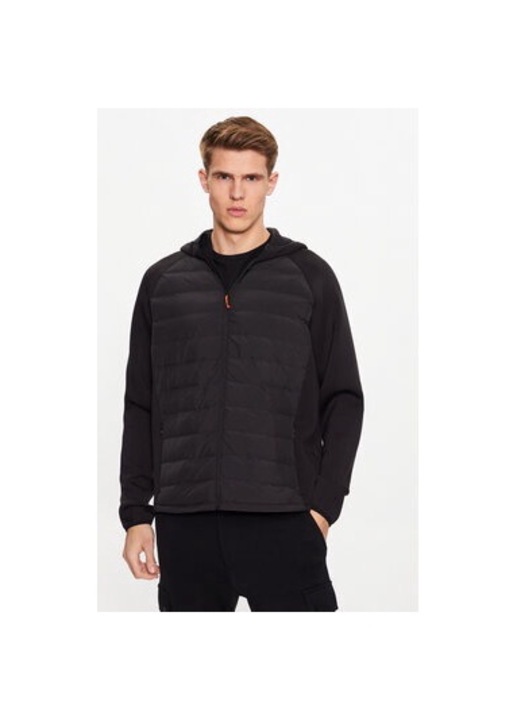 Geaca barbati, Wrangler, 302744763, Viscoza/Poliamida, Negru, Negru