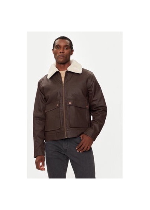 Geaca barbati, Wrangler, 304281044, Bumbac, M INTL, Maro