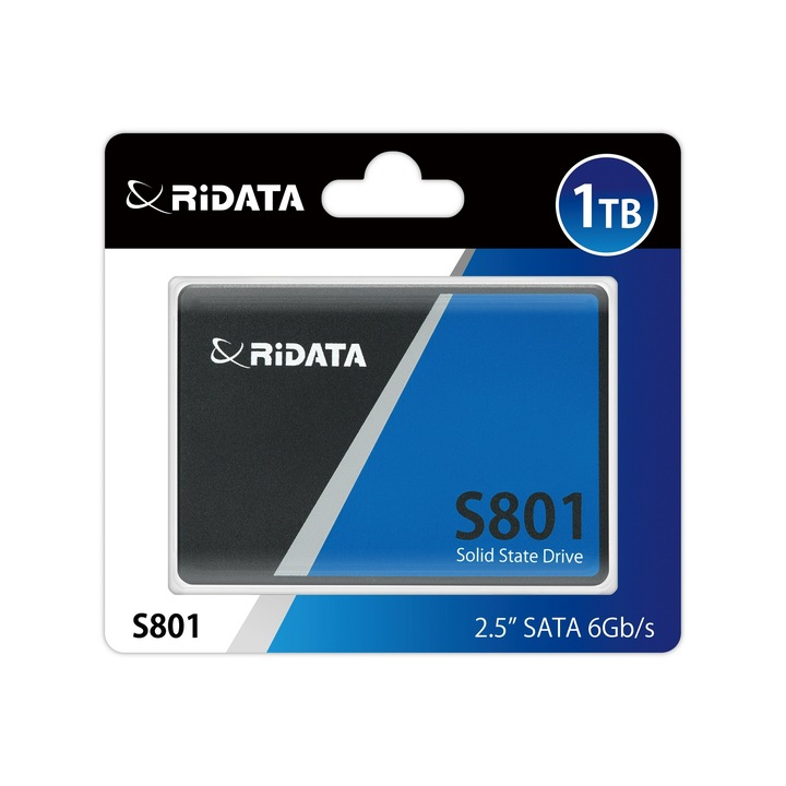 Solid State Drive (SSD) Ridata S801, 1 TB, 2.5", SATA III, 6Gb/s