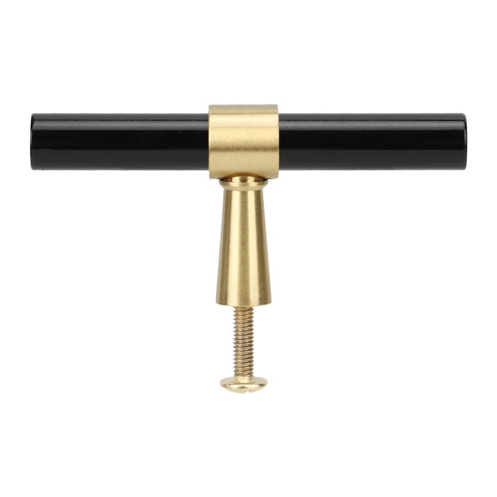 Tragere sertar alama neagra maner usa dulap montaj accesorii feronerie pentru mobilier