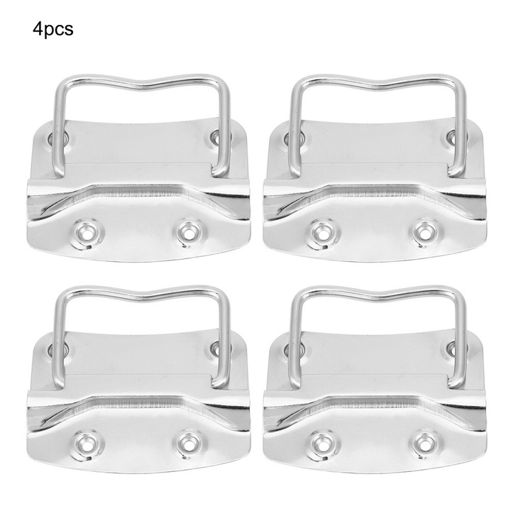 Set manere ridicare, Enforose, metal nichelat, 4pcs, 90mm