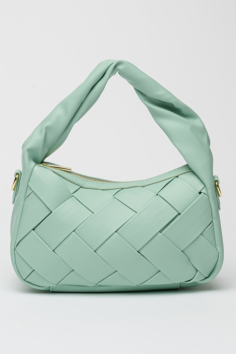 Pierre Cardin, Geanta de piele ecologica cu maner Mandy, Verde pal