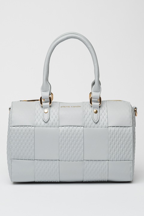Pierre Cardin, Чанта за рамо от еко кожа, Светло сив