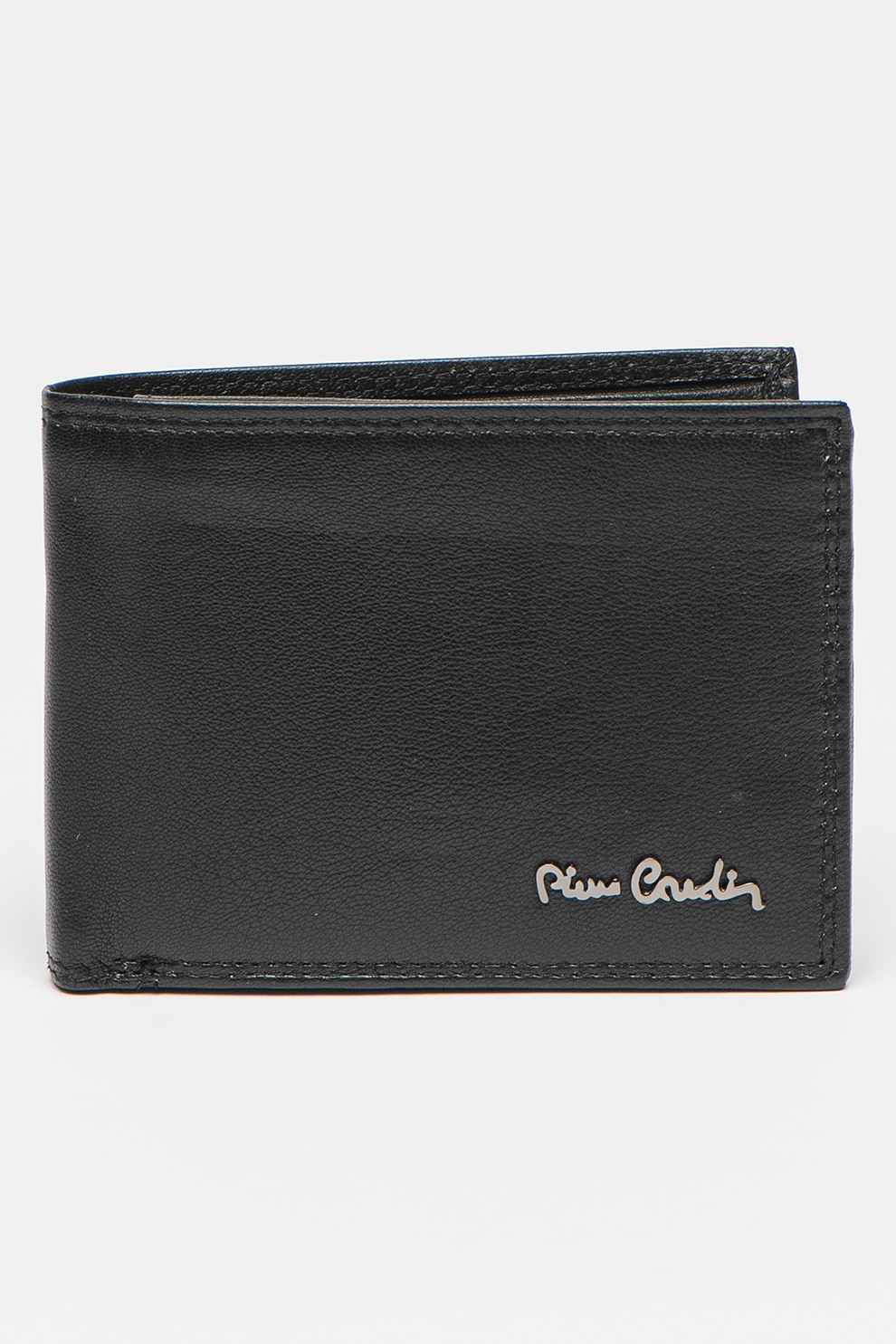 Pierre Cardin, Portofel pliabil de piele, Negru