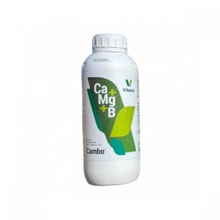 Fertilizant destinat utilizarii in toate tipurile de culturi, inclusiv legume, fructe, pomi fructiferi si culturi de camp, Cambo, 100 ml