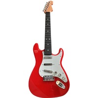 Chitara electrica pentru copii, rosie