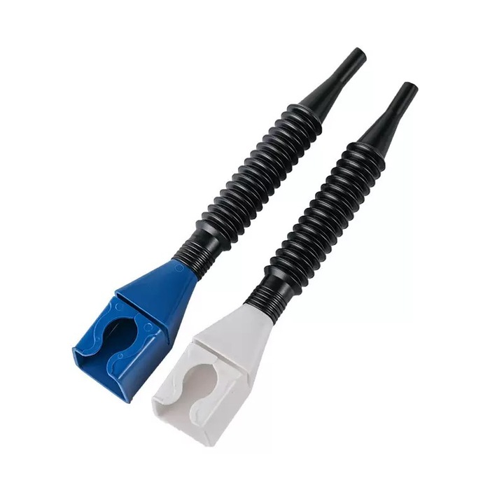 Set 2 Palnii pentru Ulei, Plastic, Albastru/Alb, pentru Intretinerea Masinii