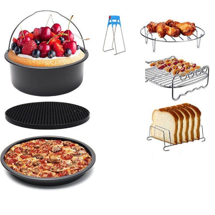 Set accesorii pentru prajitor cu aer Enforose, fara BPA
