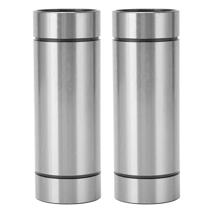 Rulmenti liniari cu bile Enforose, model LM25LUU, 2 bucati, 25x40x112mm, otel pentru rulmenti