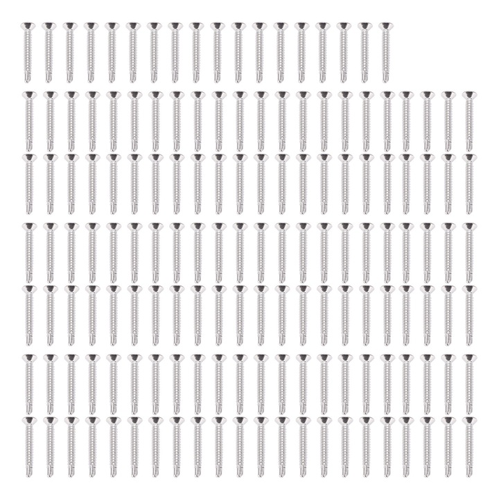 150 de bucati suruburi de gaurit cu cap cruciform 304 din otel inoxidabil de inlocuire nominala 32 mm