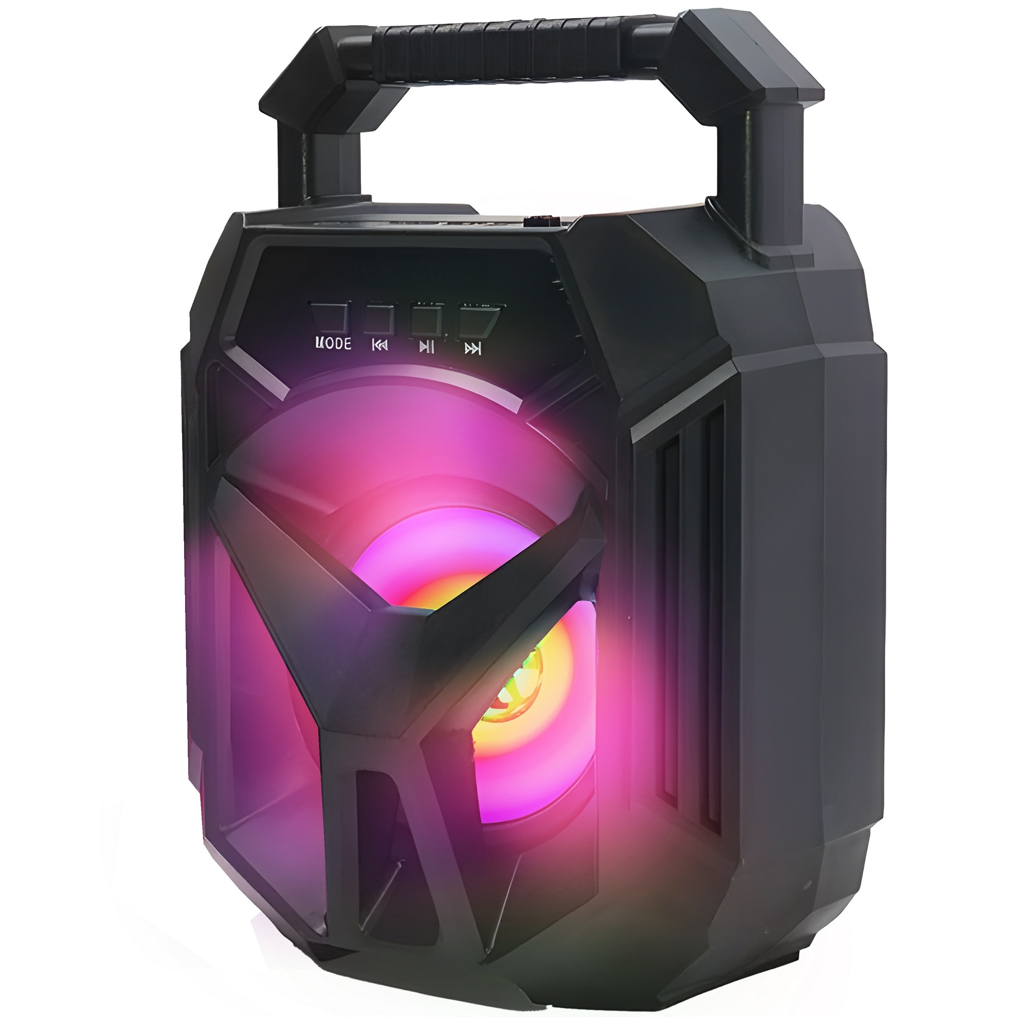Boxa Portabila Retoo HomeSmart, Boombox, 400W, RGB LED, Cu Baterie ...