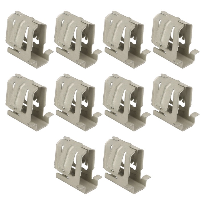 Set 10 buc. suport de montare sina panou solar, Enforose, otel arc, rezistent la uzura, asamblare rapida