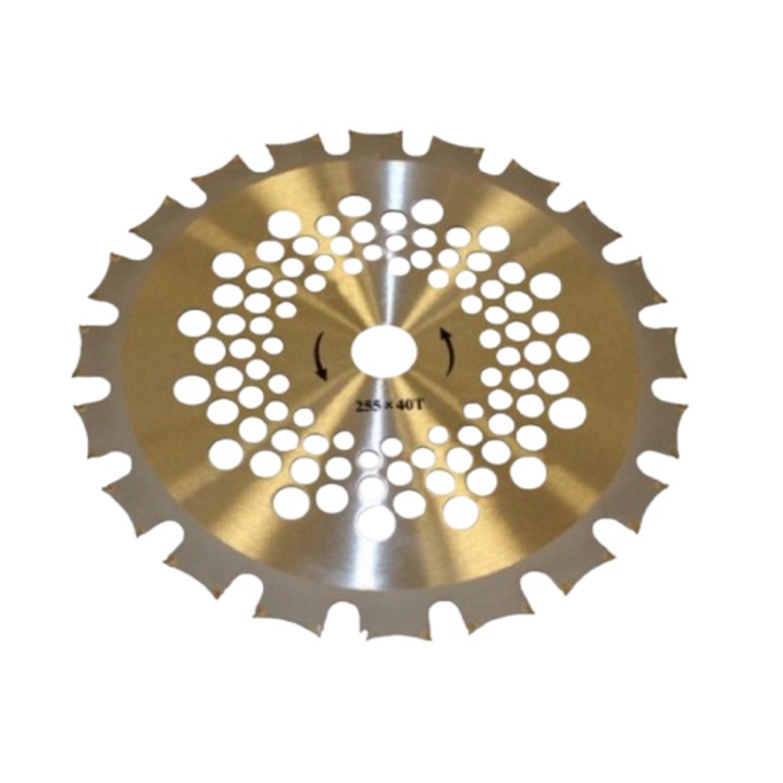 Disc motocoasa Craft-Tec 255 mm Dublu, pastile vidia, MX188