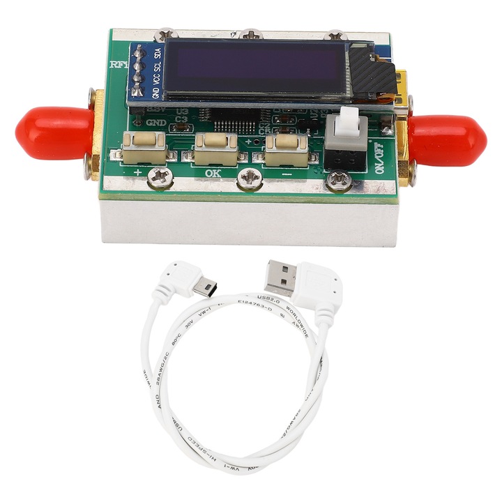 Atenuator programabil RF, Enforose, 1-3800MHz, 0-31dB, 5V, RP SMA