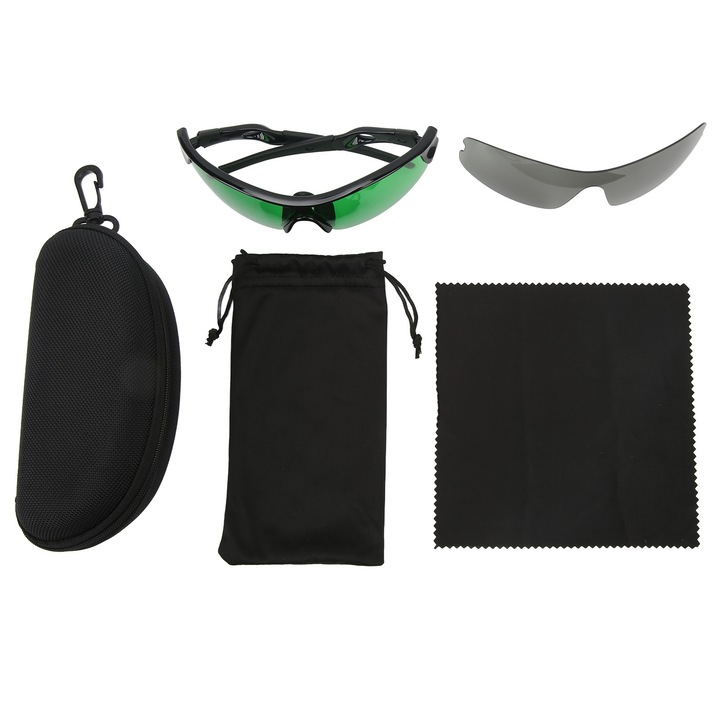 Ochelari pentru camera de crestere iluminare HPS protectie lumina LED ochelari de protectie UV pentru lucru verde