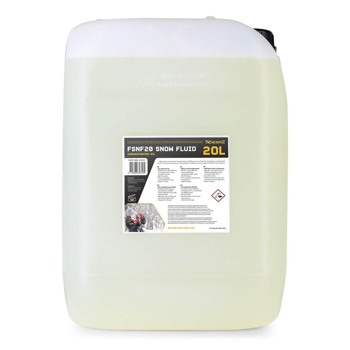 BeamZ FSNF025 Hófolyadék hógépbe, 5%-os koncentrátum (20 liter)
