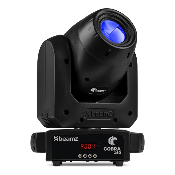 Lampa robot spot BeamZ Cobra 100 LED cu prisma