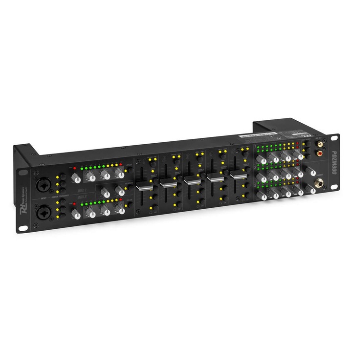Mixer Power Dynamics PDZM800 cu 7 canale/3 zone