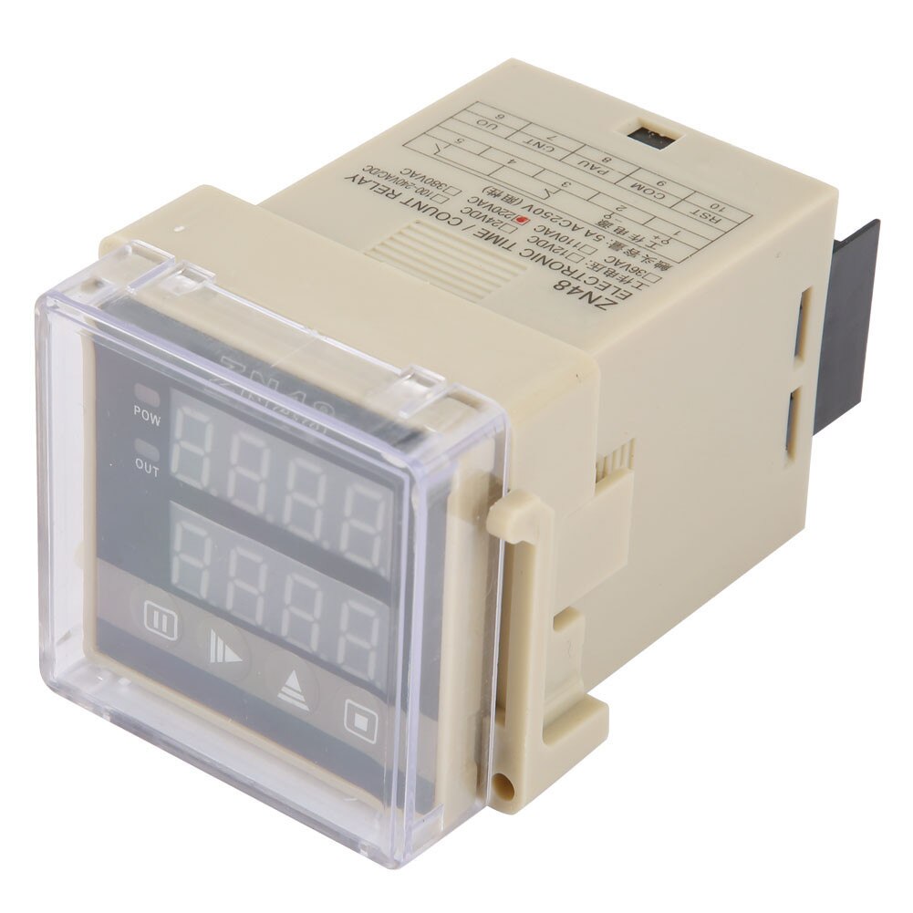 Contor digital cu releu de timp ZN48 Contor multifunctional de viteza ...