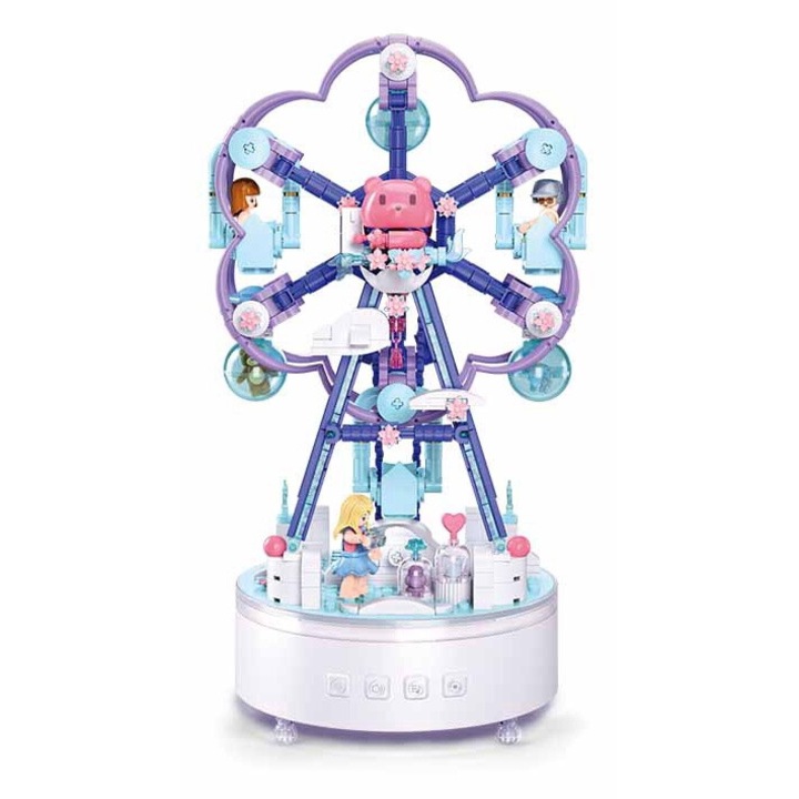 Конструктор Карусел Музикална кутия, Sluban, 620 части