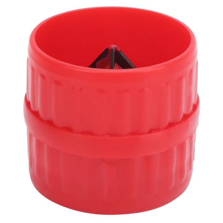 Instrument de debavurat pentru tevi, Enforose, set 2 buc, rosu, 40x40x46mm