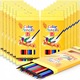 Set 144 buc Creioane colorate, Wacorresi, set 12 Creioane colorate, profesionale, culori vii, pentru pictat si desen， 1 cutie cu 12 Creioane colorate, 12 cutii dintr-un set, 20.3x8.6x0.83cm, multicolor