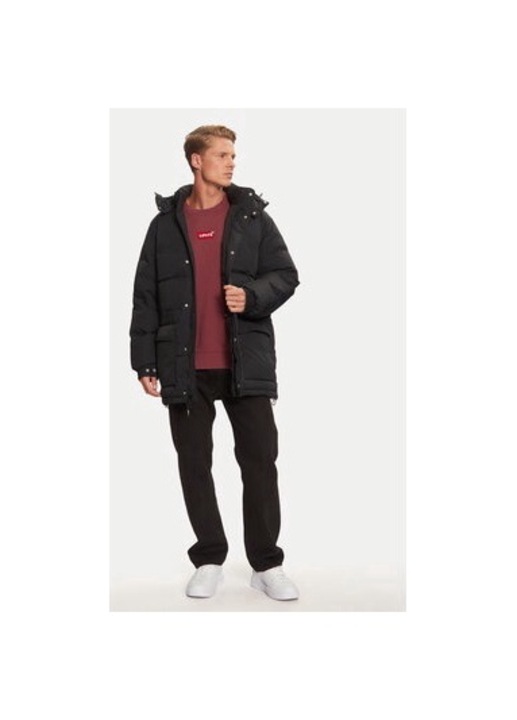 Geaca barbati, Levi's, 304236983, Poliamida, Negru, Negru