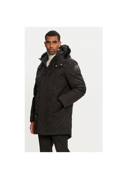 Geaca barbati, Moose Knuckles, 304452925, Bumbac/Nylon, Negru, Negru