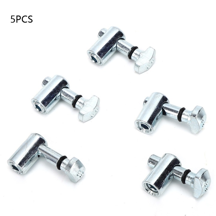 Enforose szénacél sarokcsatlakozó, 5 db