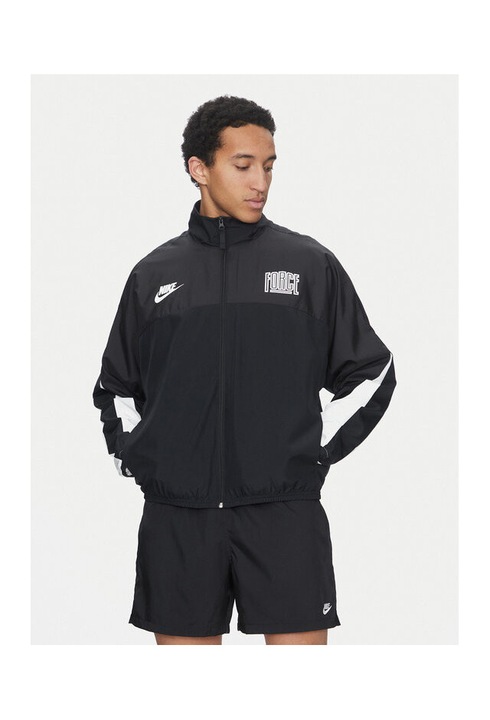 Мъжко яке, Nike, 305365668, Полиестер, Черно, Черен, S