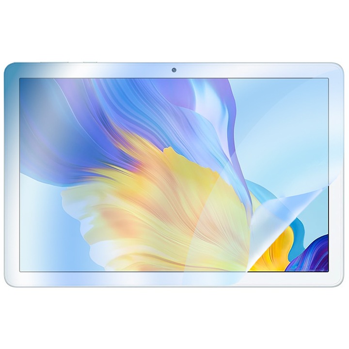 Folie de silicon Blue Guard OptiShield pentru Honor Tab 7, Anti-reflexii, Anti-soc, Rezistenta la zgarieturi, Filtru anti lumina albastra pentru protectia ochilor, Aplicare usoara, Transparent