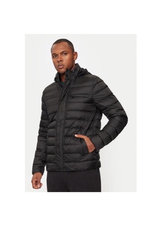 Geaca barbati, Geox, 304203169, Poliamida, Negru, Negru, 52