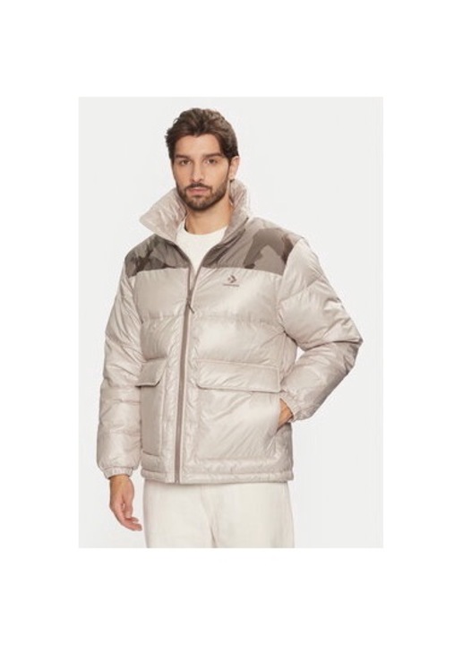 Geaca barbati, Converse, 304037993, Poliester, Bej, Bej