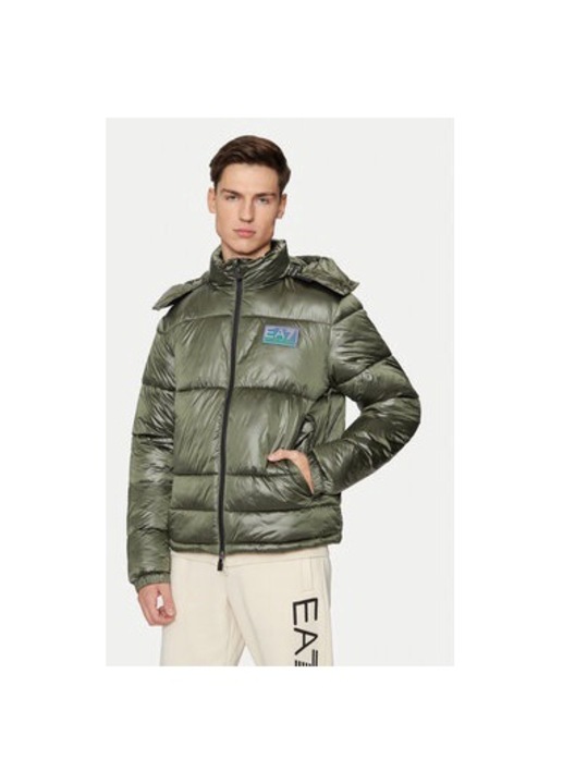 Geaca barbati, Emporio Armani EA7, 304212048, Poliamida, Verde, Verde