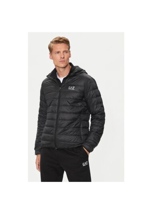 Geaca barbati, Emporio Armani EA7, 304212697, Poliamida, Negru, Negru