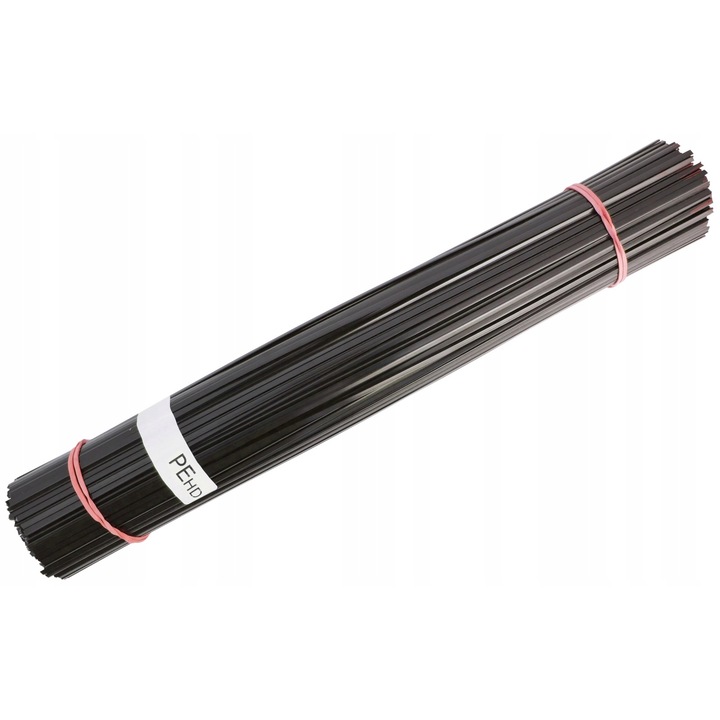 Adeziv Pentru Sudarea Plasticului, Pehd, 1 kg, Mix De Benzi Si Triunghiuri, Pentru Repararea Plasticului, Negru