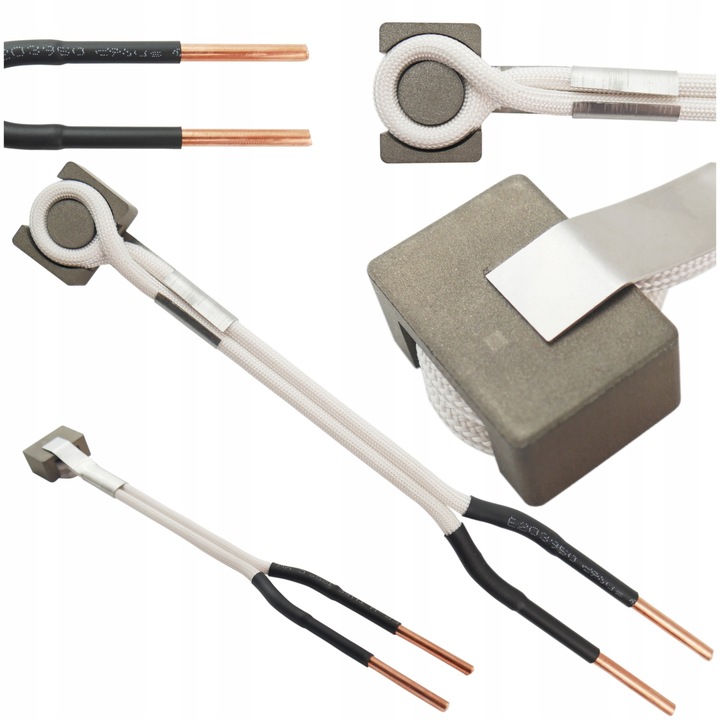 Bobina Din Ferita Pentru Incalzitorul Inductiv, Set, Inductie, Metal, 22, 5 cm LungiMe, 2, 8 cm LatiMe, 1, 9 cm AdanciMe, greutate 89, 1 g, Multicolor