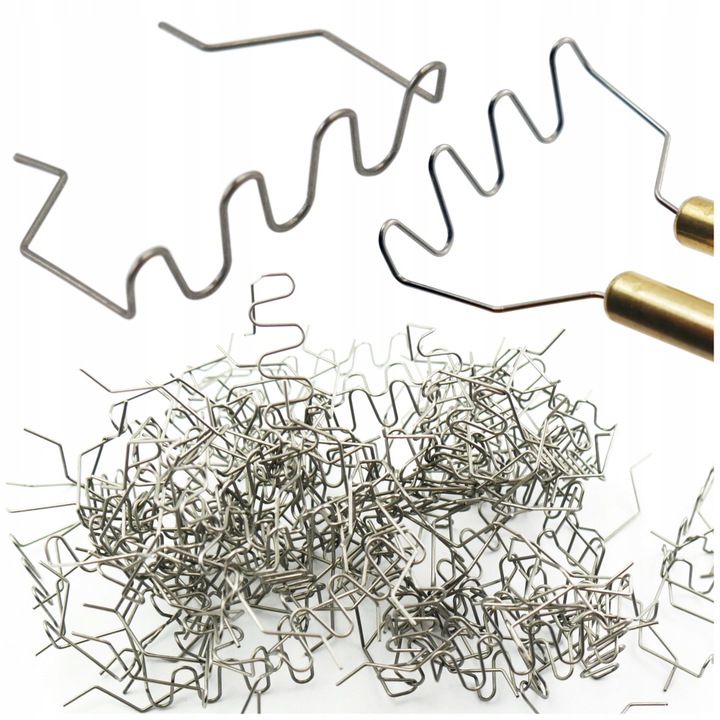 Agrafe Pentru Plastic, Rs98, Foaie Foarte Mare, 0, 8 mm, 100 Bucati, Pentru Repararea Plasticului, Multicolor