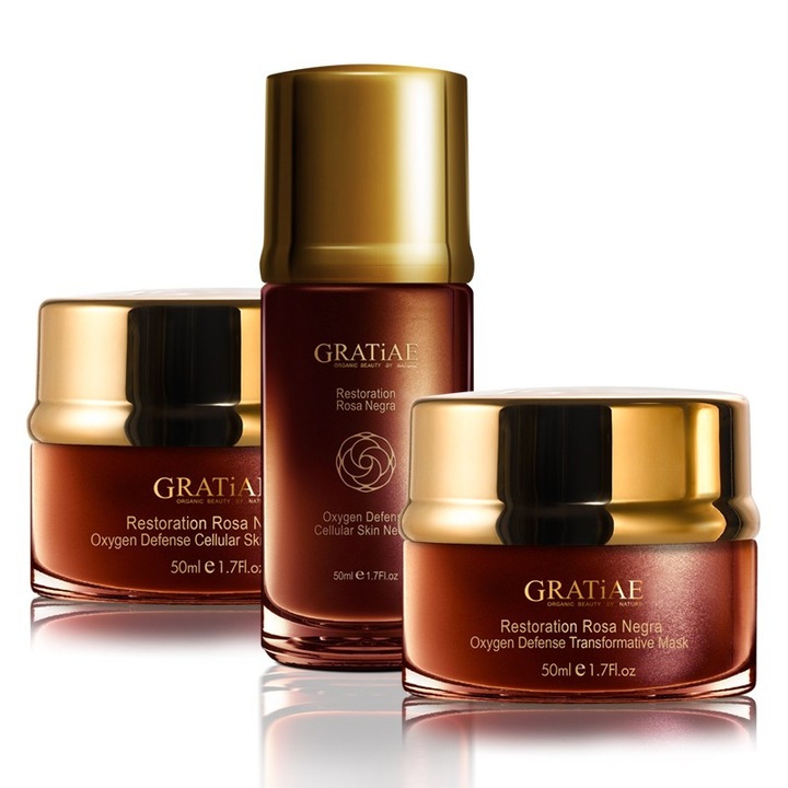 Възстановяваща кислородна грижа, клетъчен крем, Rosa Negra, Крем ускорител, 50 ml.