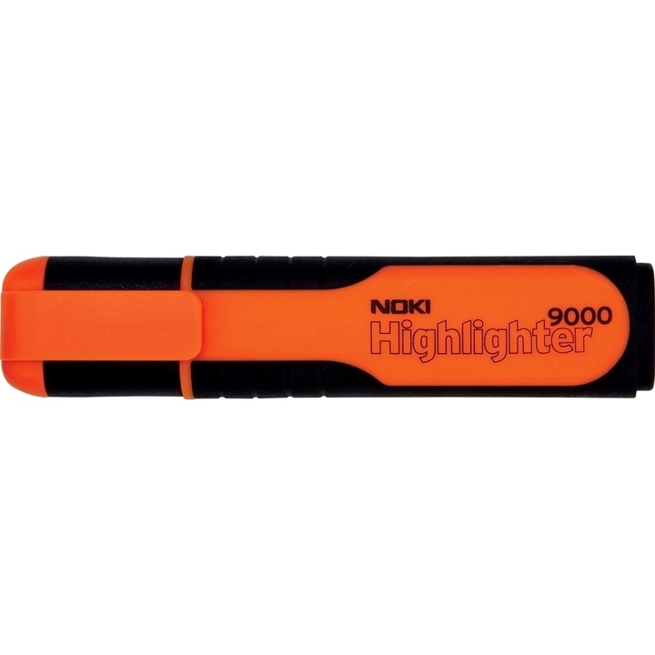 Текстмаркер Noki Wide 9000, скосен връх, 1-5 мм, оранжев