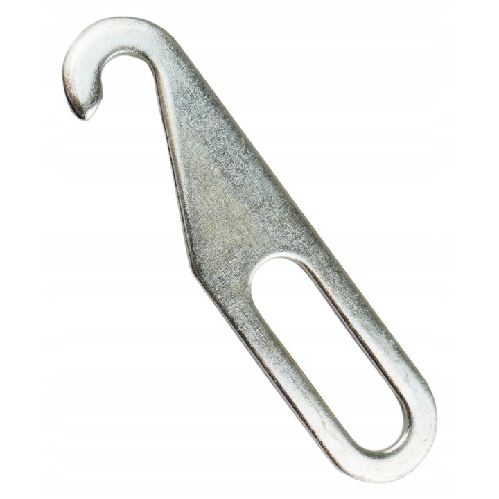 Clema Pentru Gheara, Clema, Carlig Interschimbabil Pentru Prinderea Multi-Carlig, LungiMe 85 mm, LatiMe 20 mm, grosiMe 3 mm, Metal