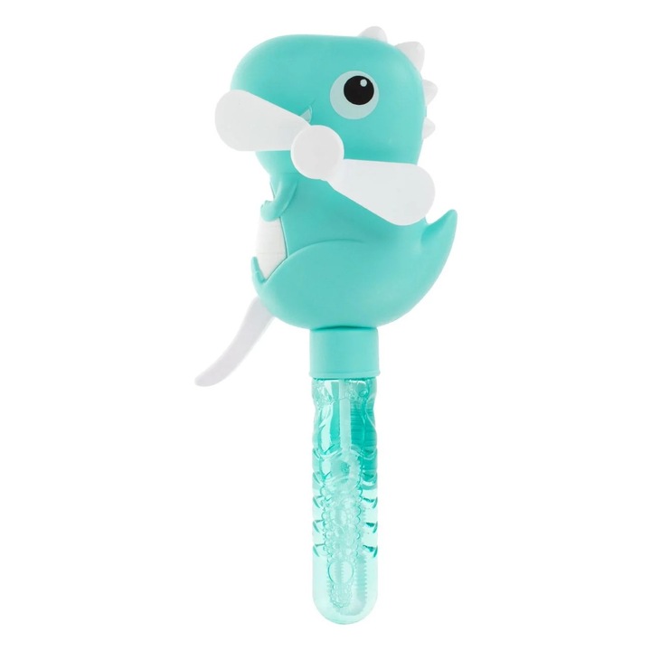 Zöld dinoszaurusz rajongó szappanbuborék játék 22cm - 35ml