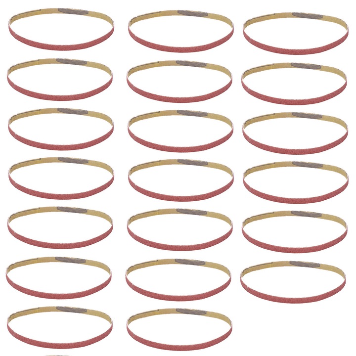 Banda abraziva HERUSI 330x10mm 120# set 20 buc