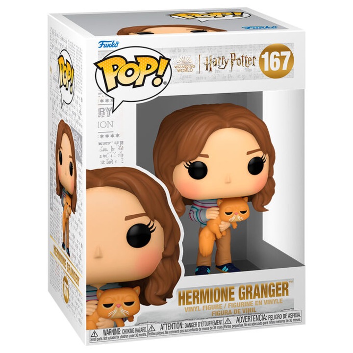 Figurina POP Harry Potter si el Prisionero de Azkaban - Hermione Granger cu Crookshanks