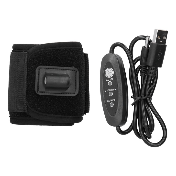 Incalzitor de lentile, Enforose, USB, 3 nivele de temperatura, 6,5W, pentru dezaburire