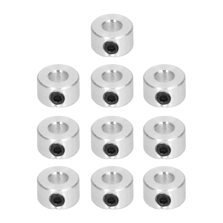 Комплект от 10 стоманени втулки за вал, 6 мм, устойчиви на износване, за интелигентни роботи